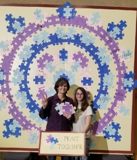 Peace mandala finished