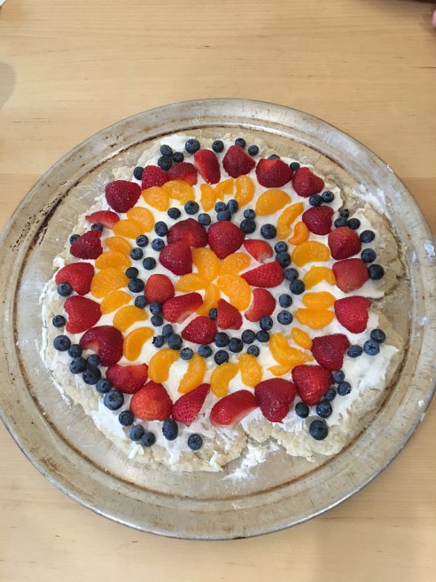 fruit pizza